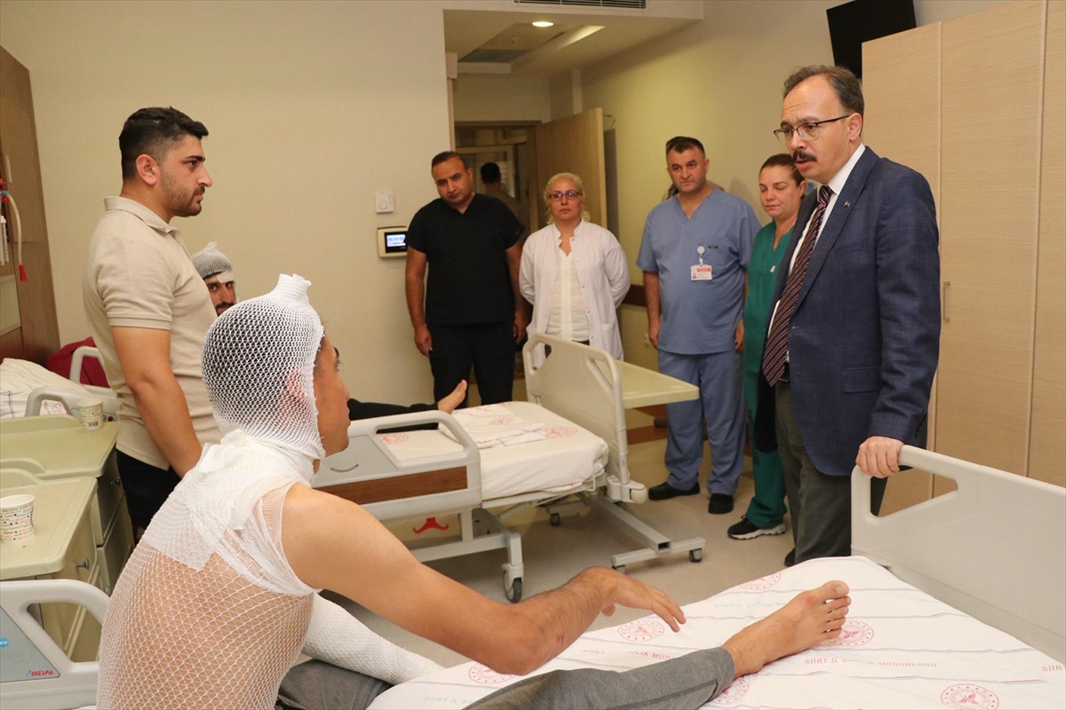 Siirt'te Benzinli Sondaj Makinesi Patladı: Üç İşçi Yaralandı