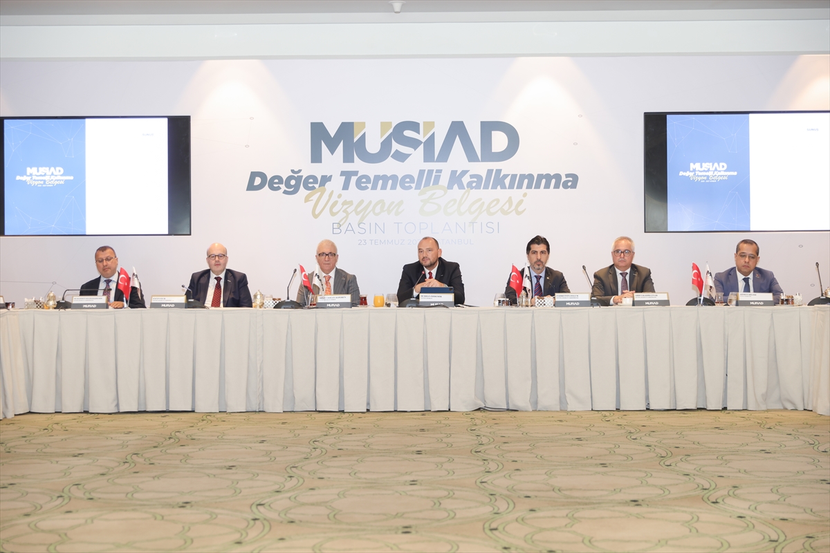 MÜSİAD Değer Temelli Kalkınma Vizyonunu Tanıttı