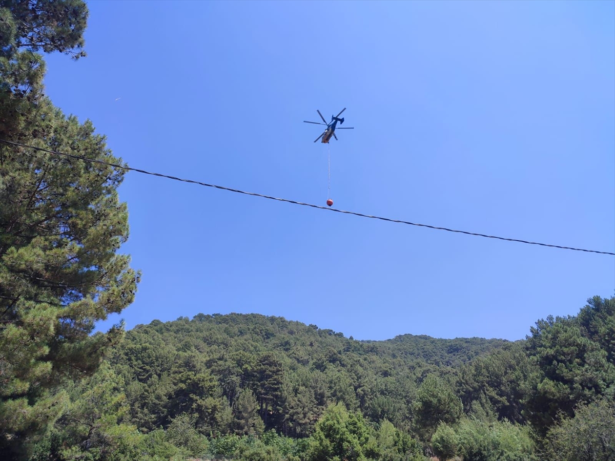 Antalya'nın Kaş İlçesindeki Orman Yangını Başarıyla Kontrol Altına Alındı