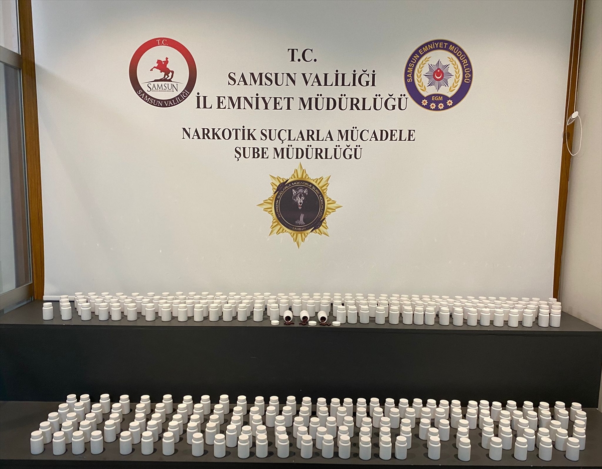 Samsun'da Büyük Uyuşturucu Operasyonu: Binlerce Sentetik Hap Ele Geçirildi