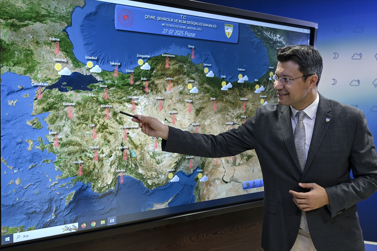 Türkiye Genelinde Hafta Sonu Sıcaklıklar Yüksek Seyredecek