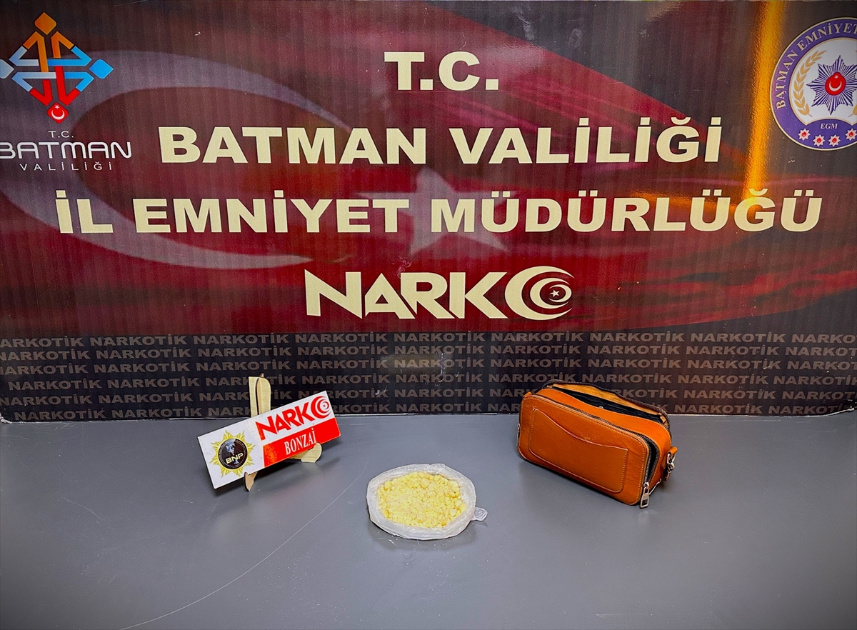 Batman'da Havalimanındaki Uyuşturucu Operasyonu ile Zanlı Tutuklandı