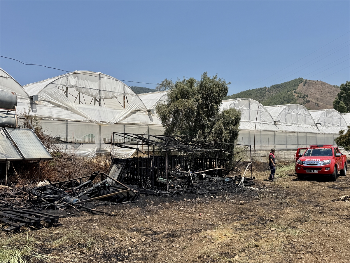 Fethiye'de Çıkan Yangın Zamanında Müdahaleyle Kontrol Altına Alındı