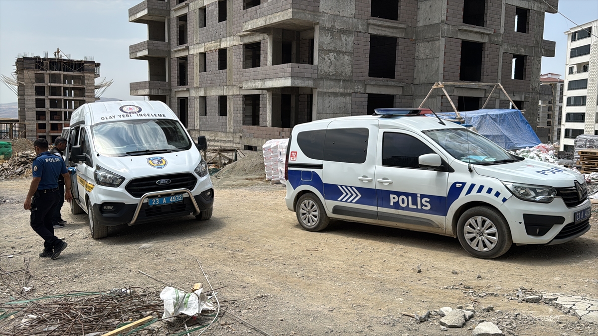 Elazığ'da İnşaatta Meydana Gelen Trajik Kaza İşçi Canından Oldu