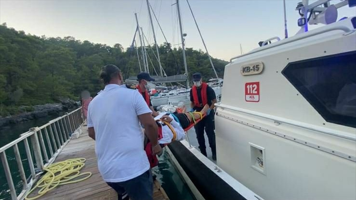 Muğla'da Sahil Güvenlikten Kritik Tıbbi Tahliye Operasyonu