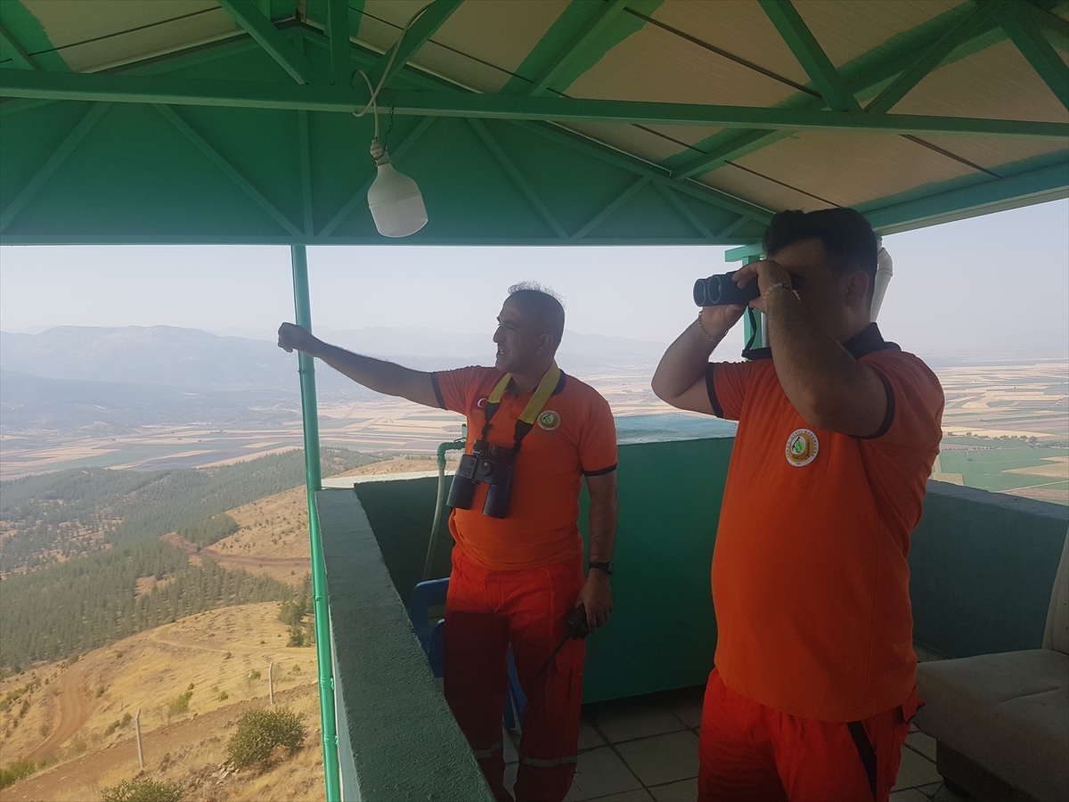Gaziantep Ormanlarının Gizli Kahramanları Yangın Tehdidine Karşı Nöbette