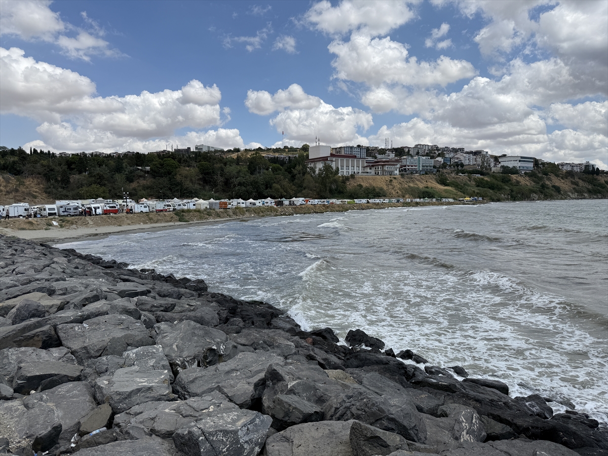Tekirdağ Kıyılarında Hava Koşulları Nedeniyle Yüzme Yasağı