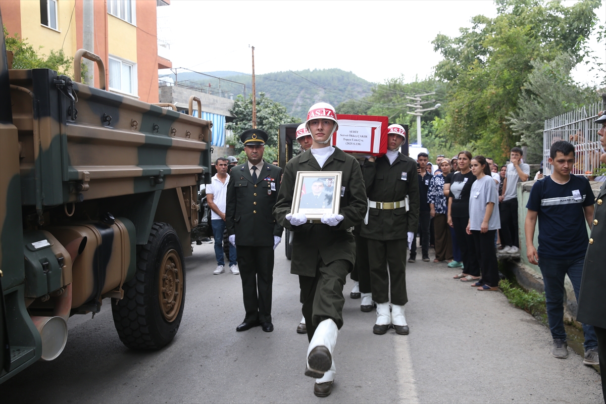 Kahraman Uzman Çavuş Servet Ökkeş Çakır'a Son Veda