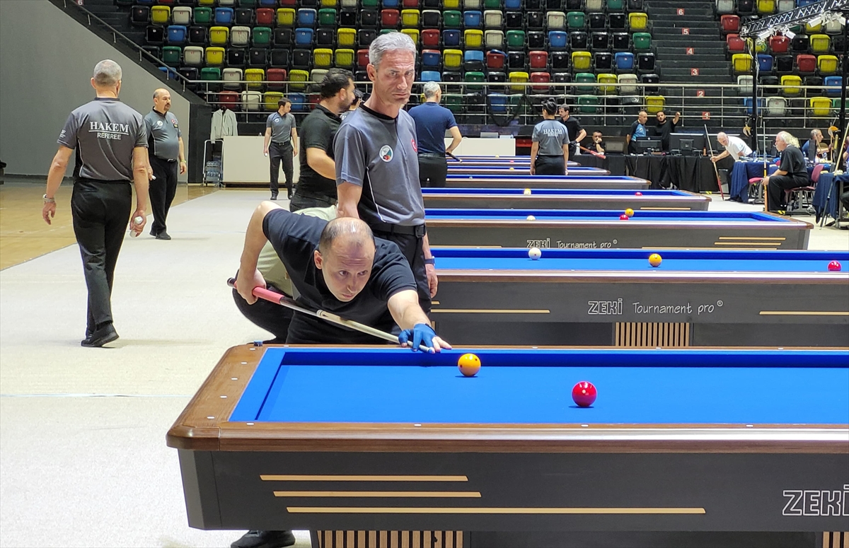Türkiye 3 Bant Bilardo Şampiyonası'nın Samsun Etabı Heyecanla Başladı