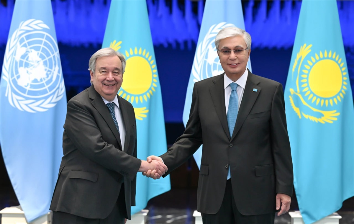 BM Genel Sekreteri Guterres, Kazakistan'da Stratejik Bölge Merkezi'ni Açtı