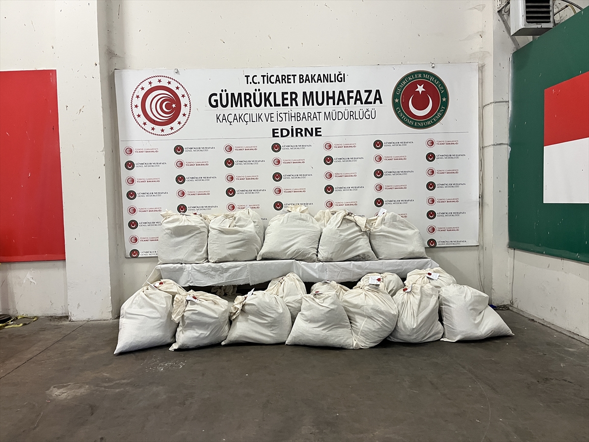 Kapıkule Sınır Kapısında Büyük Uyuşturucu Operasyonu