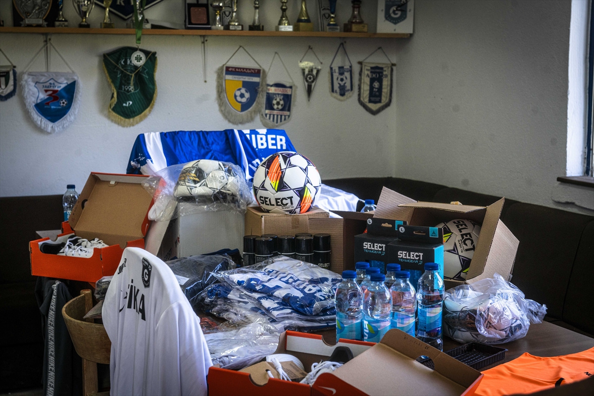 TİKA'dan Bosna Hersek Guber Futbol Kulübü'ne Anlamlı Destek