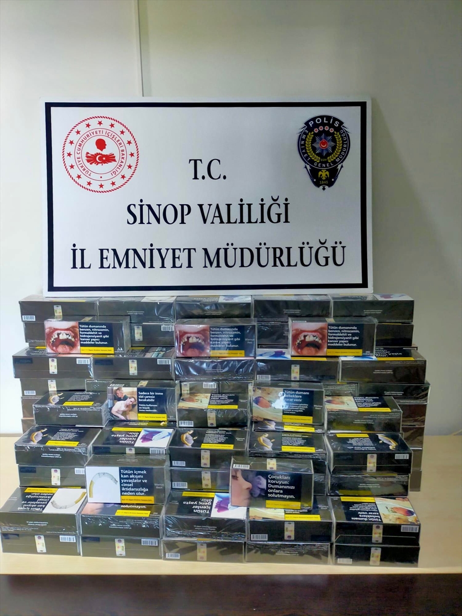 Sinop'ta Kaçakçılık Operasyonu Geniş Kapsamlı Yürütüldü