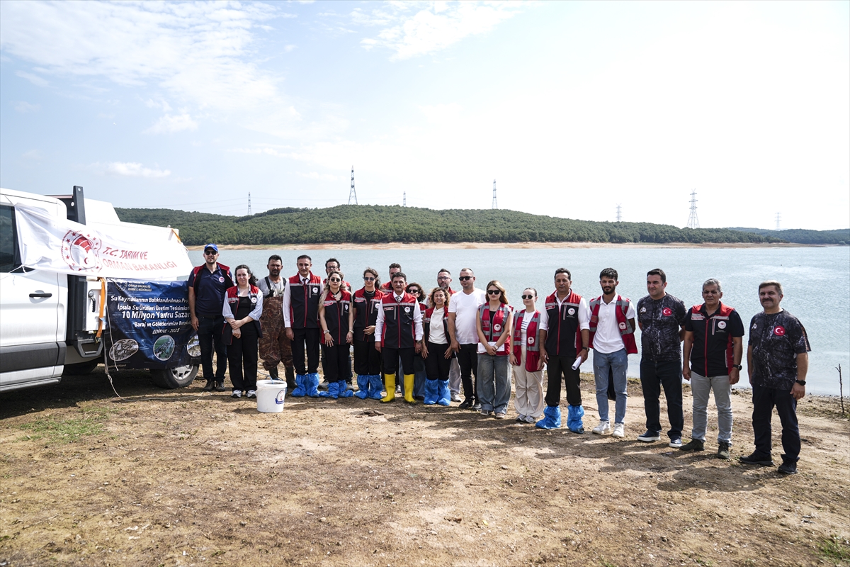 İstanbul'un Göletlerine 3 Milyon 700 Bin Sazan Salındı: Ekosistemin Yeniden Canlandırılması