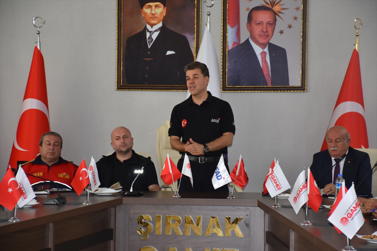 Şırnak'ta Çok Katılımlı Bölgesel Afet Tatbikatı Hazırlıkları Başladı
