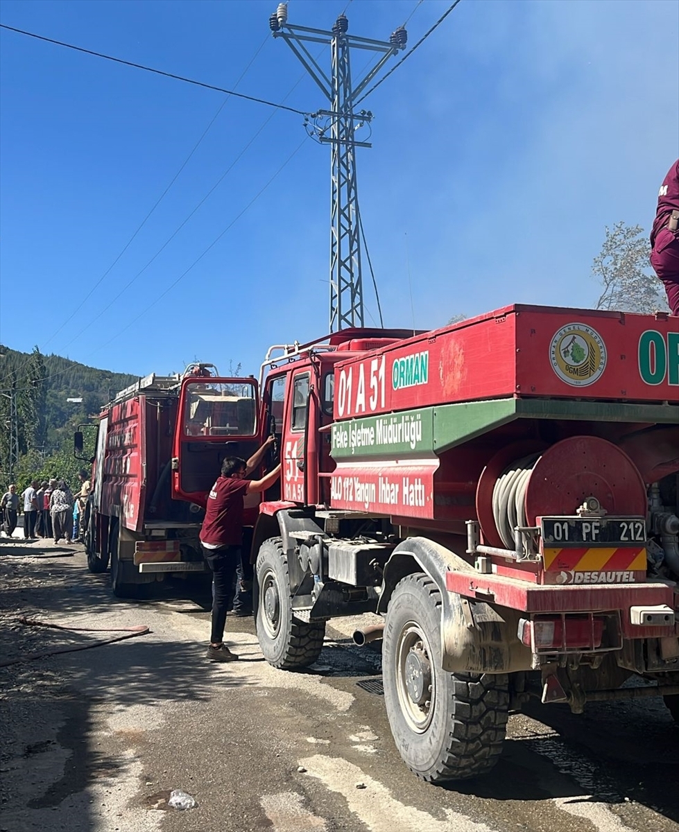 Adana'da Korkutan Yangın: İtfaiyenin Müdahalesiyle Felaket Önledi