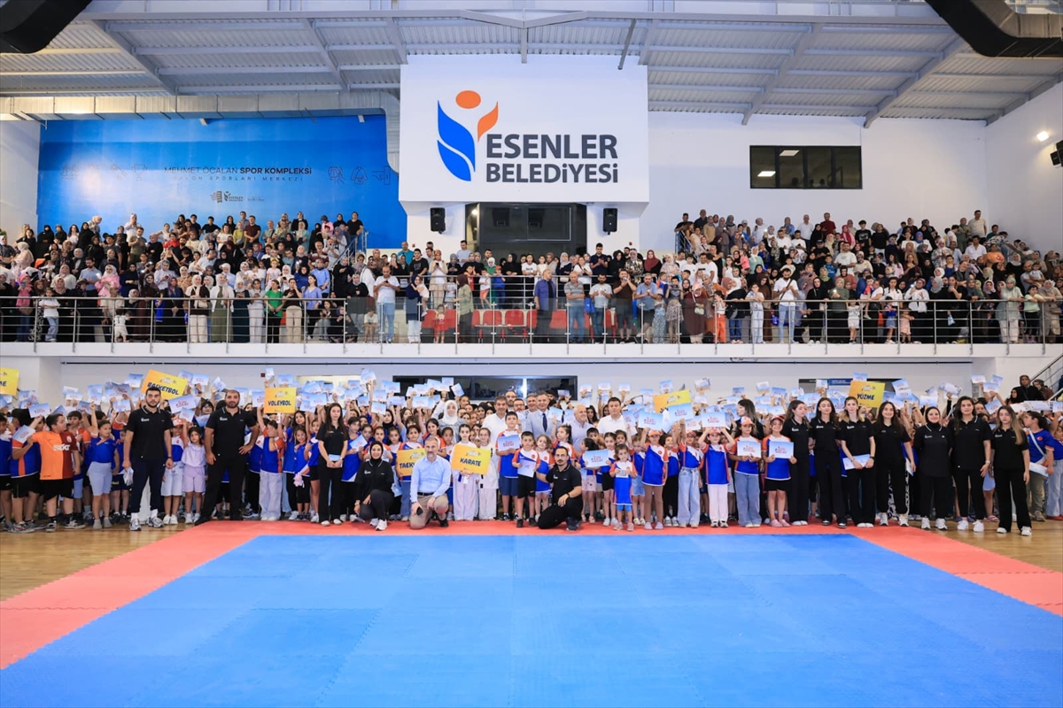 Esenler Yaz Spor Okulları Renkli Bir Kapanışla Sona Erdi