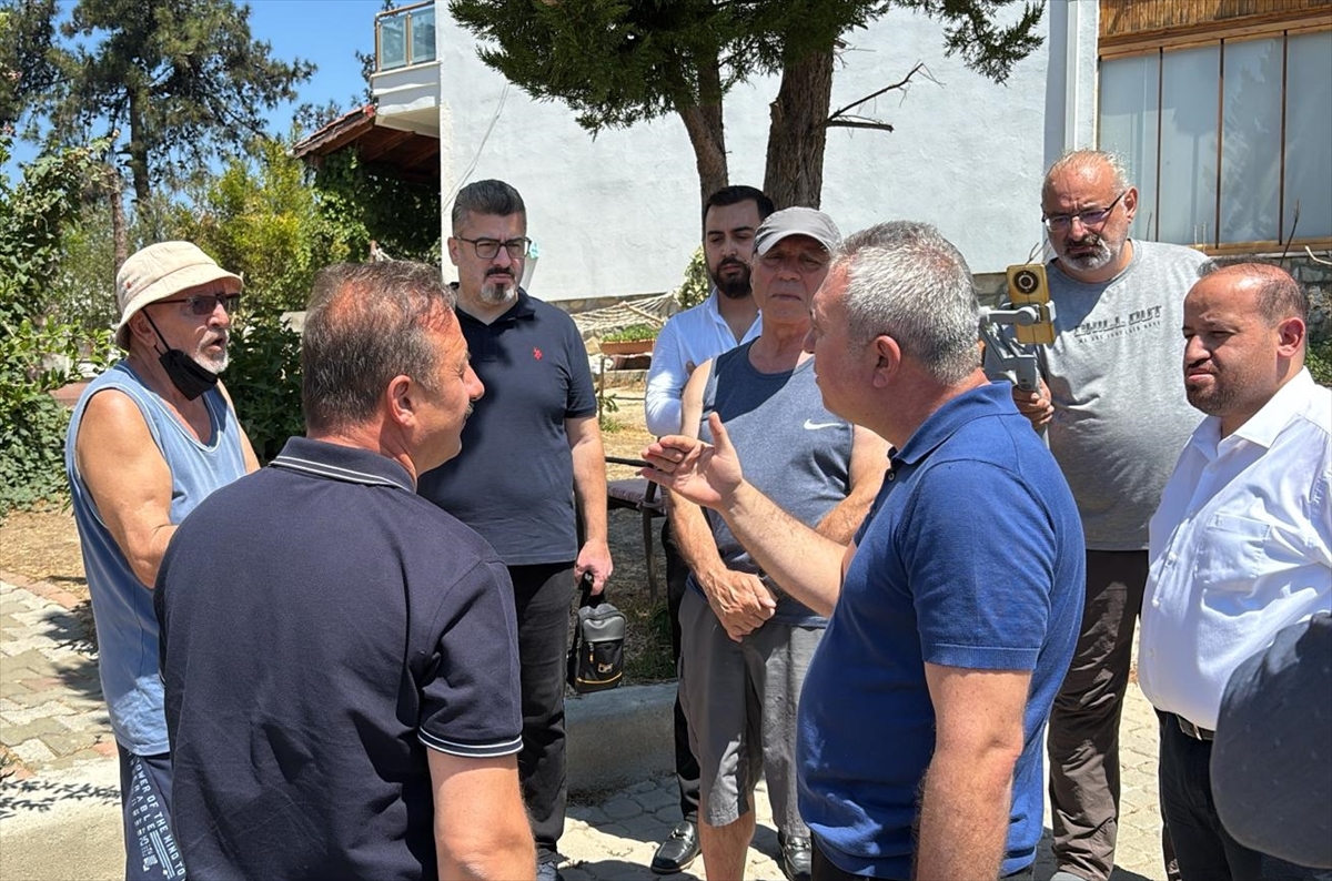 Yavuz Ağıralioğlu Çanakkale'deki Yangın Sonrası Bölgeyi İnceledi