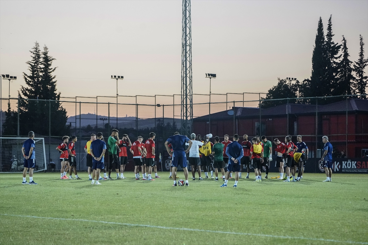Gaziantep FK'nın Konyaspor Karşılaşması Öncesi Hazırlıkları Devam Ediyor