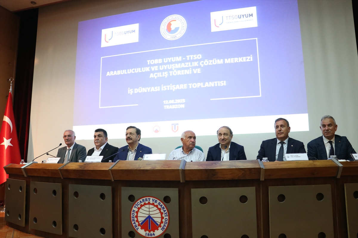 Trabzon'da Arabuluculuk Merkezi Açılışı ve Fındık Töreni