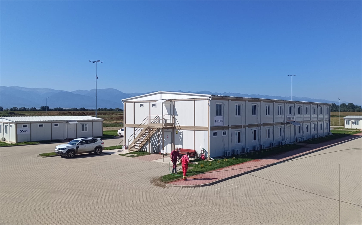 Karmod, Romanya'daki Büyük Otoyol Projesinde Konteyner Şantiye Kurulumunu Tamamladı