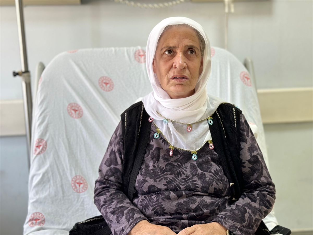 Van'da İnanılmaz Ameliyat 60 Yaşındaki Kadının Göğsünden Dev Kitle Çıkarıldı