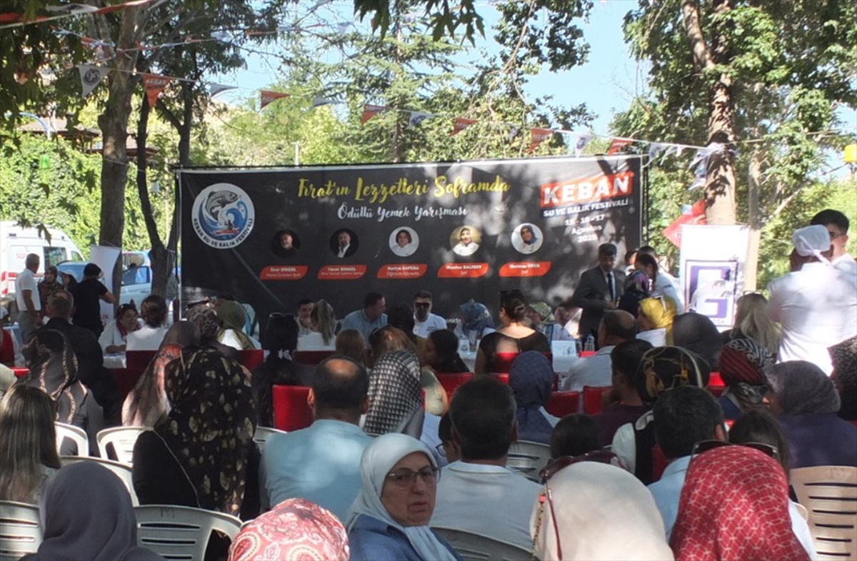 Elazığ'da Su ve Balık Festivali Coşkusu