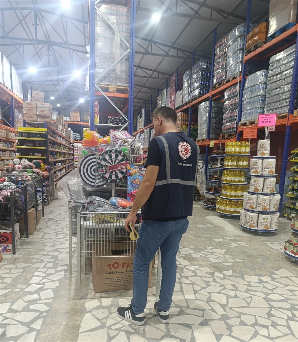 Mersin'de Market ve Restoranlarda Büyük Fiyat Denetimi