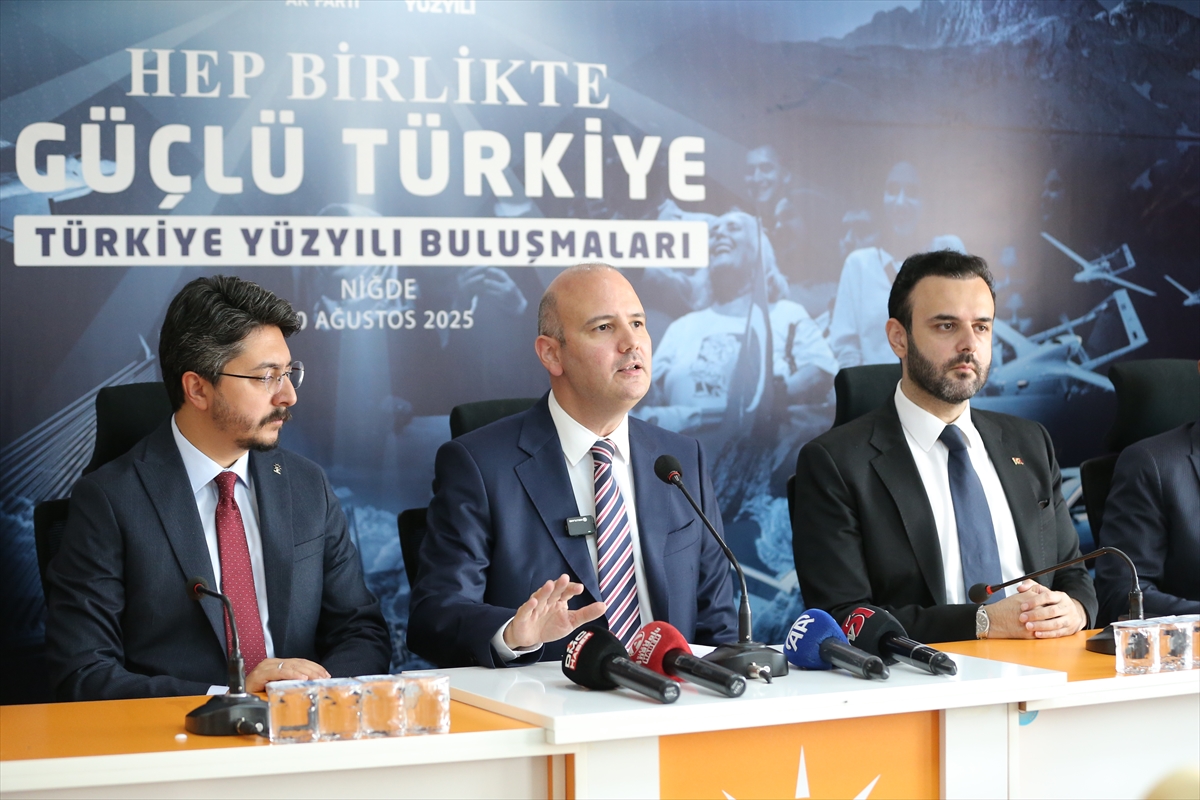 AK Parti'nin 'Terörsüz Türkiye' Vizyonu Niğde'de Masaya Yatırıldı