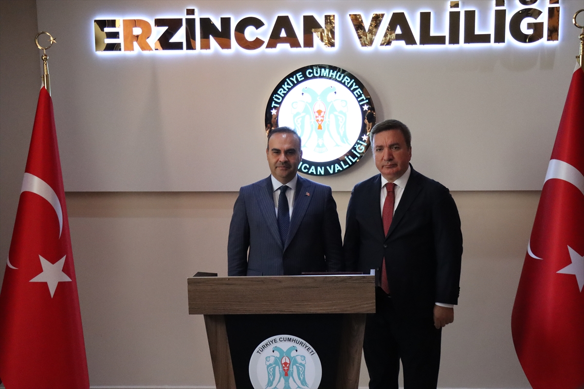 Sanayi ve Teknoloji Bakanı Erzincan'ın Geleceği İçin Büyük Hedefler Açıkladı