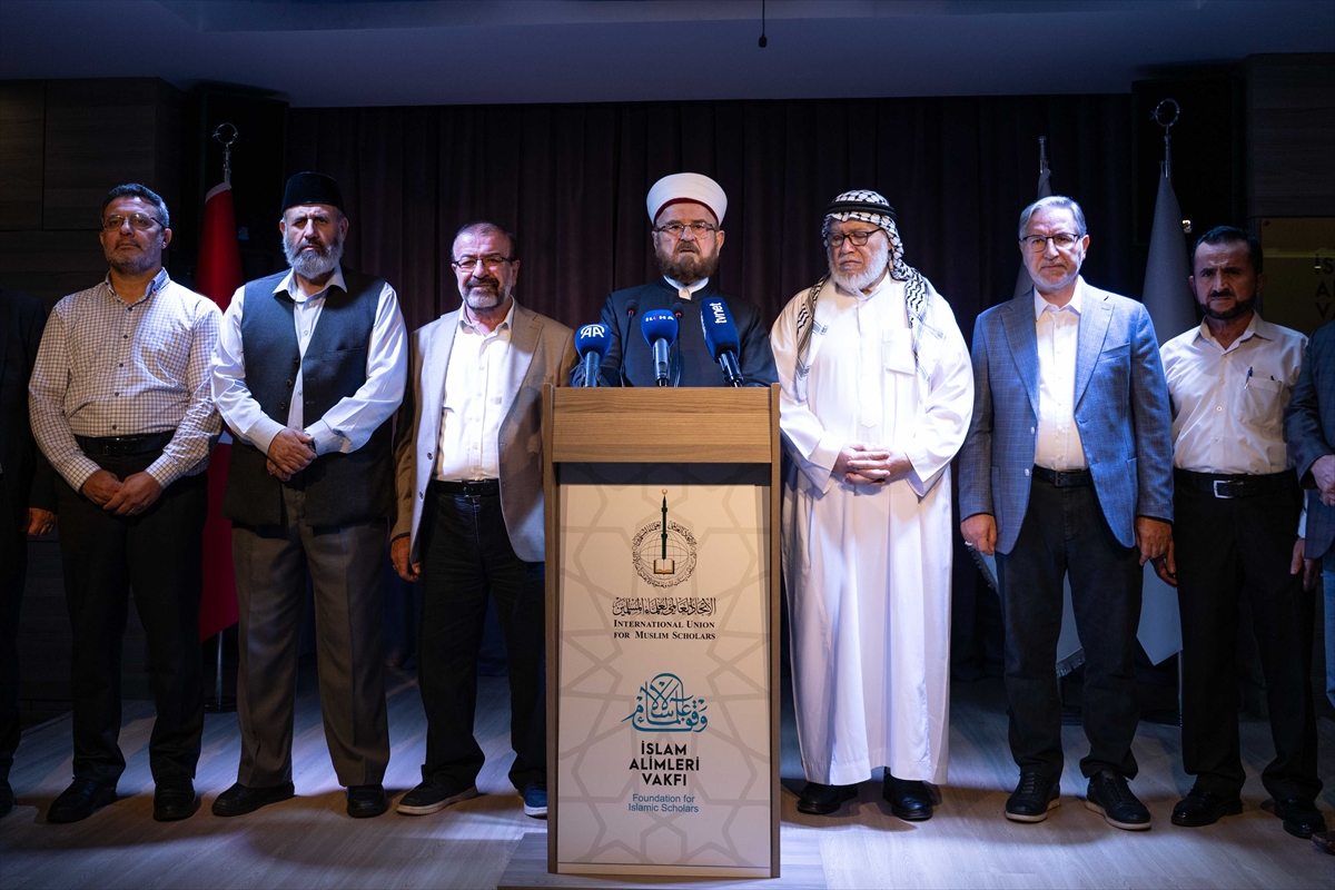 Gazze İçin Uluslararası Dayanışma Başlıyor İslam Bilginleri İstanbul'da Buluşacak