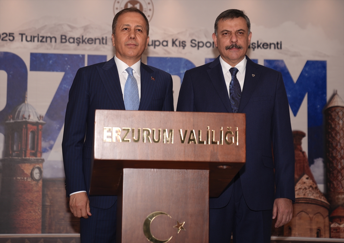 Ali Yerlikaya Erzurum'da Önemli Temaslarda Bulundu