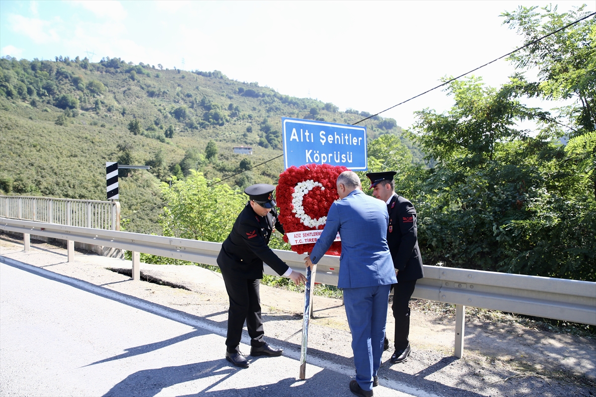 Giresun'da Yürek Burkan Anma: Sel Afetinin Beşinci Yılında Şehitler Unutulmadı