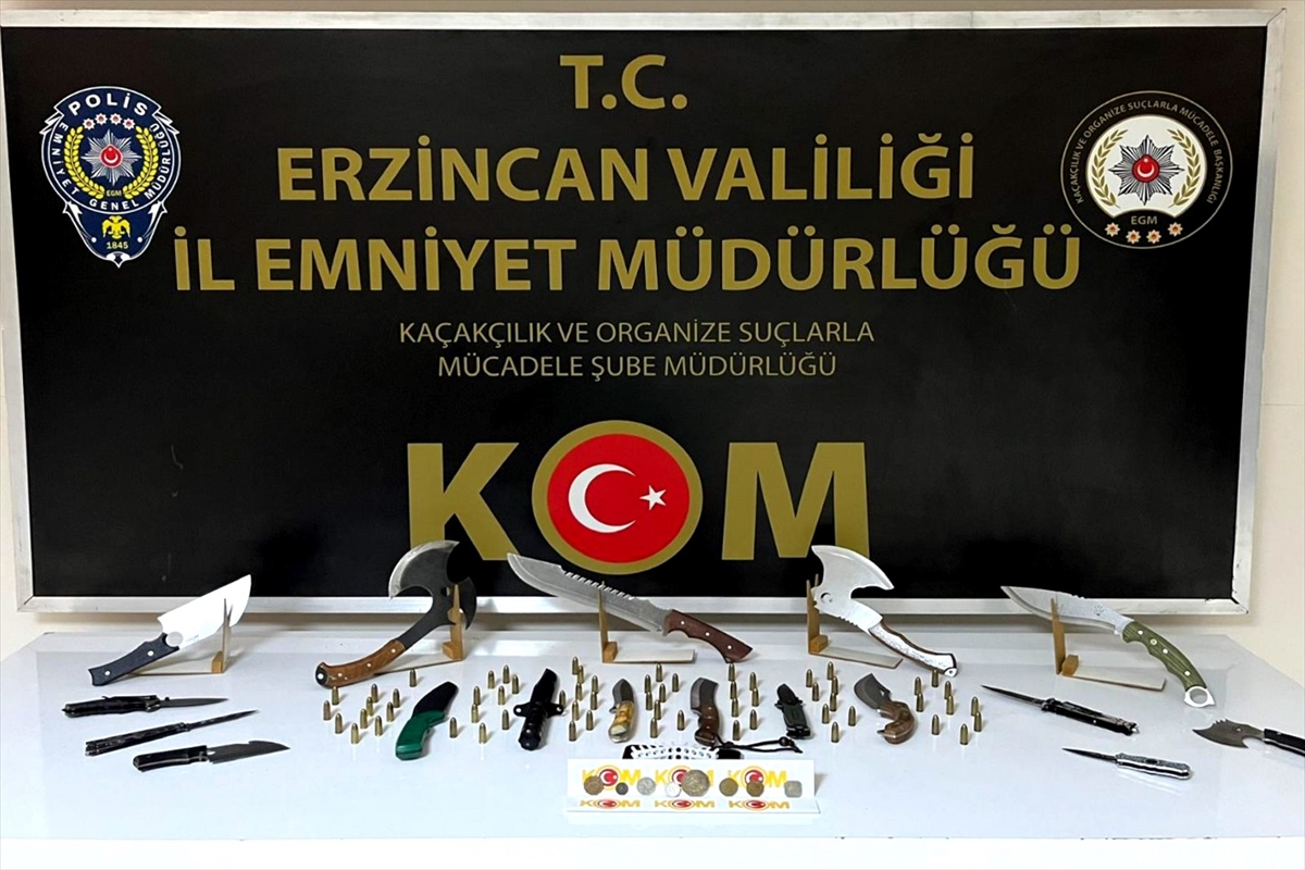 Erzincan'da Gizemli Tarihi Eser Operasyonu Dikkat Çekti