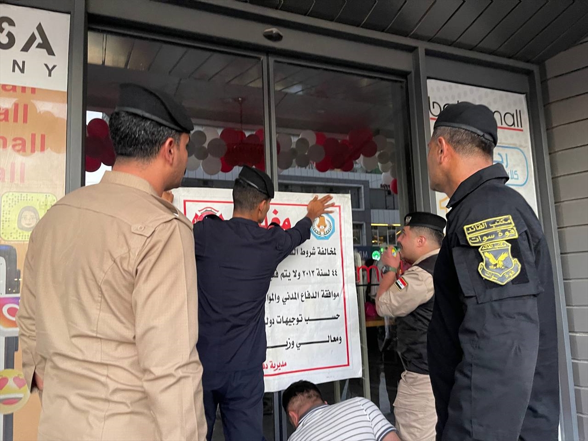 Kerkük'te Güvenlik Alarmı: Yangın Riski Taşıyan İşyerleri Kapatılıyor
