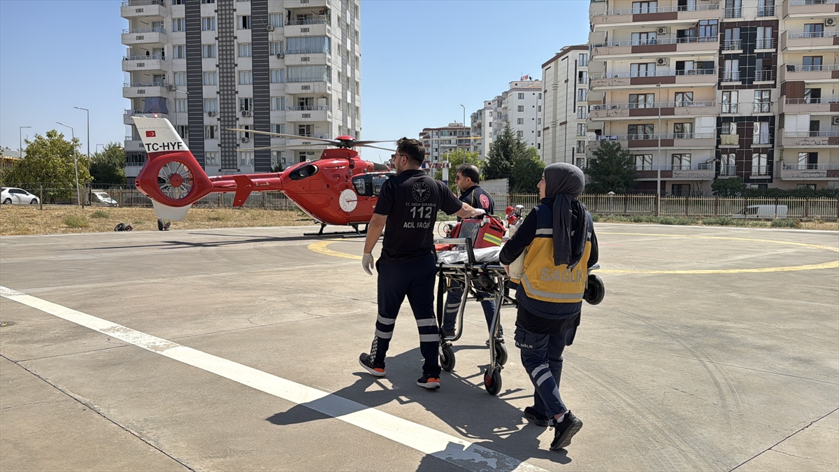 Diyarbakır'da Kalp Hastası İçin Havalandı! Helikopter Ambulans Büyük Operasyonda