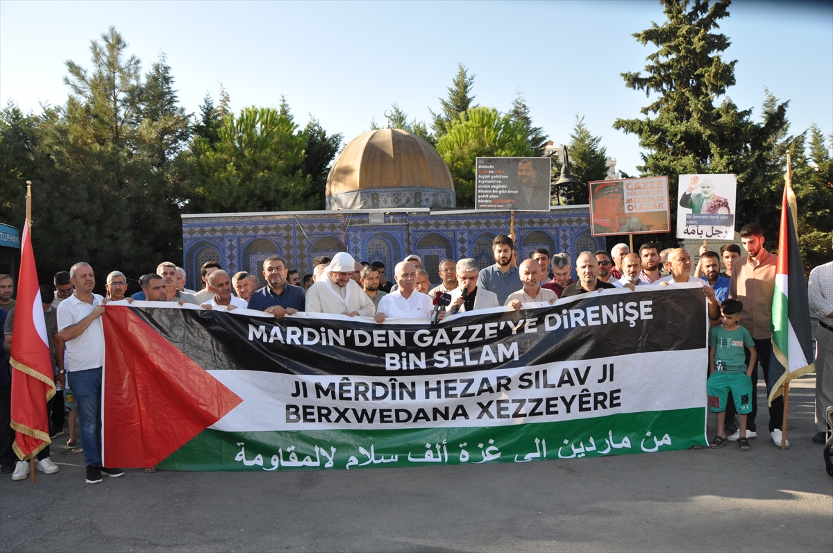 Mardin'deki Filistin Dayanışması Dünyada Yankı Buluyor