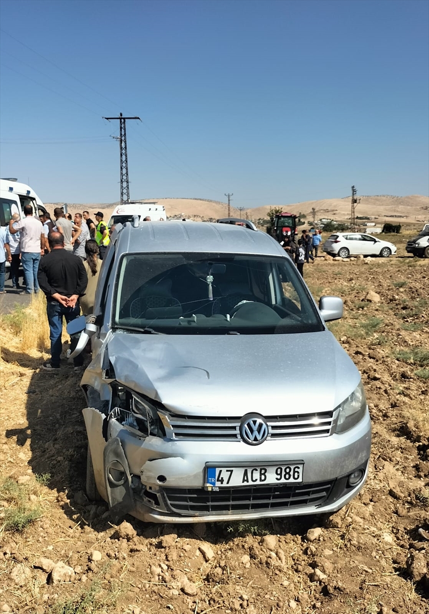Mardin'de Korkutan Trafik Kazası: Motosiklet ve Araç Çarpıştı