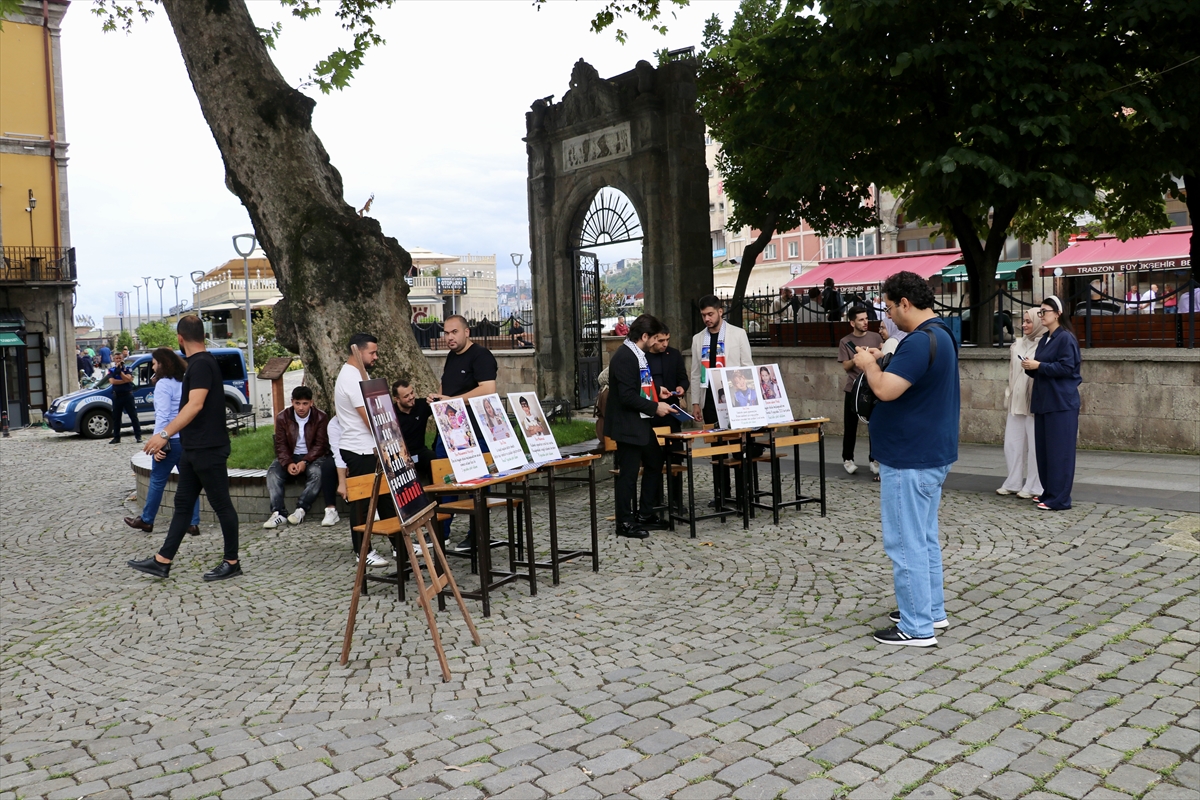 Trabzon'dan Gazze'ye: Boş Sıralar Etkinliğiyle Duygu Dolu Anlar