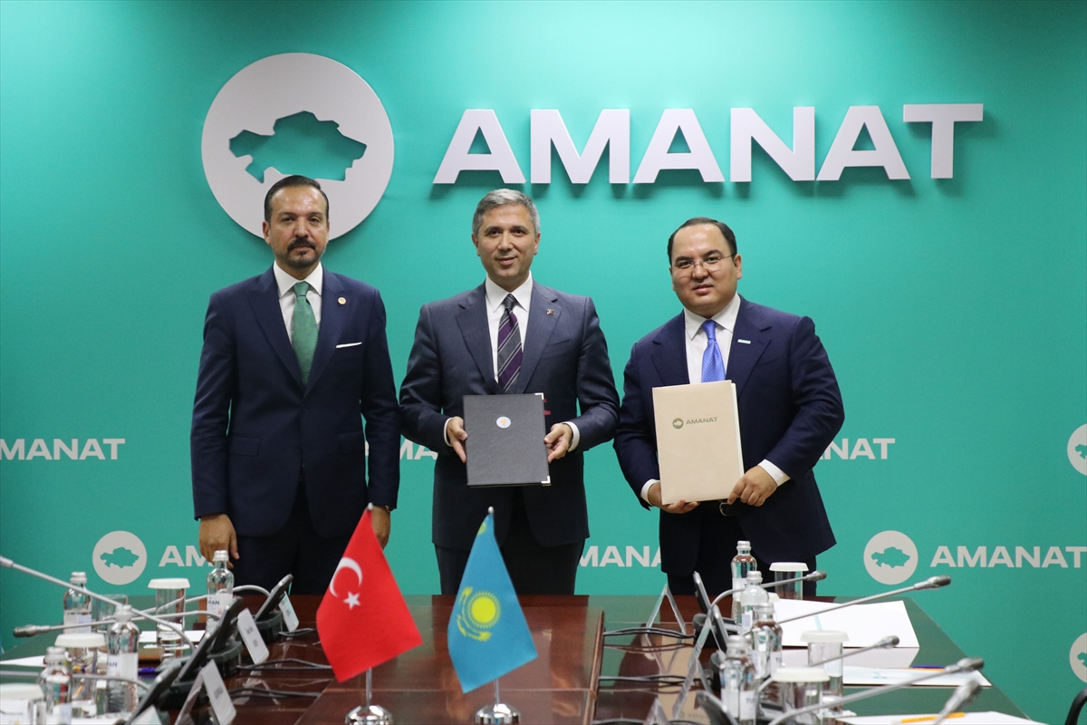 Kazakistan ile AK Parti Arasında Yeni Ortaklık: İşbirliği Mutabakatı İmzalandı
