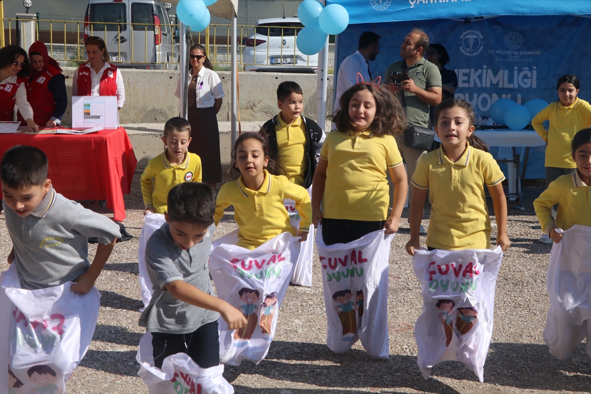 Çankırı'da Sağlık ve Eğlence Bir Arada: 'Sağlıklı Çocuk, Sağlıklı Gelecek' Etkinliği İlgi Gördü