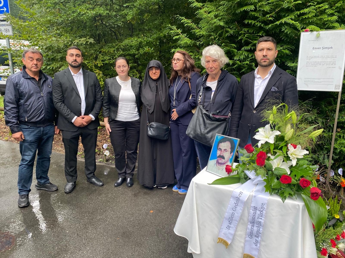 Almanya'da Enver Şimşek İçin Yürek Burkan Anma Töreni
