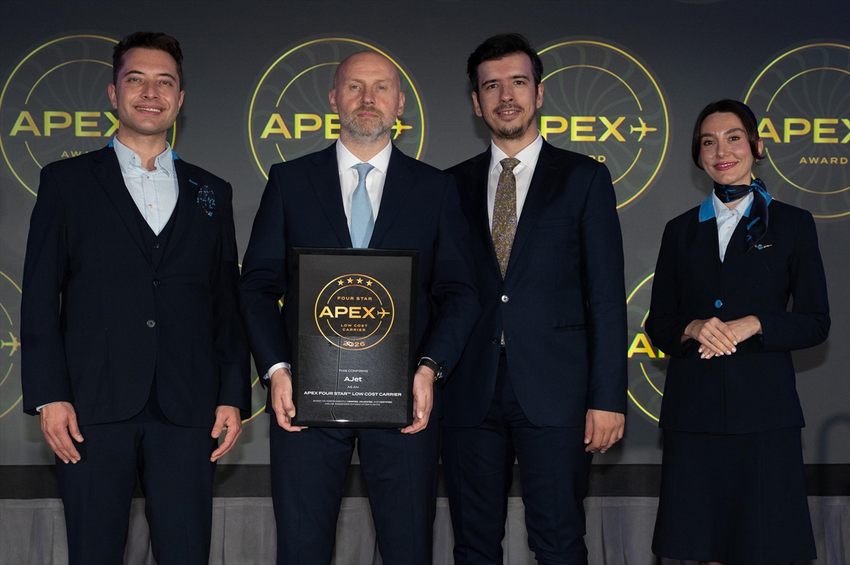 AJet İki Yıl Üst Üste Uluslararası Ödül Kazandı