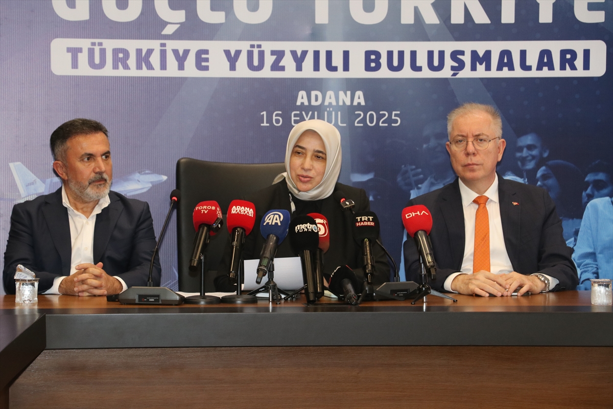 Özlem Zengin Adana'da Türkiye'nin Gelecek Vizyonunu Anlattı