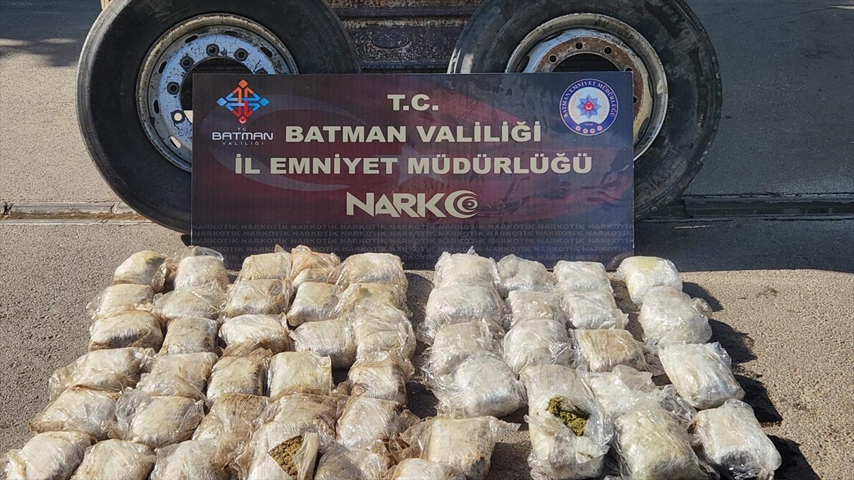 Batman'da Filmleri Aratmayan Uyuşturucu Operasyonu