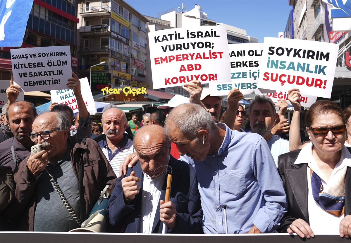 Gazzeli Görme Engelli Kızın Çığlığı Ankara'dan Duyuldu
