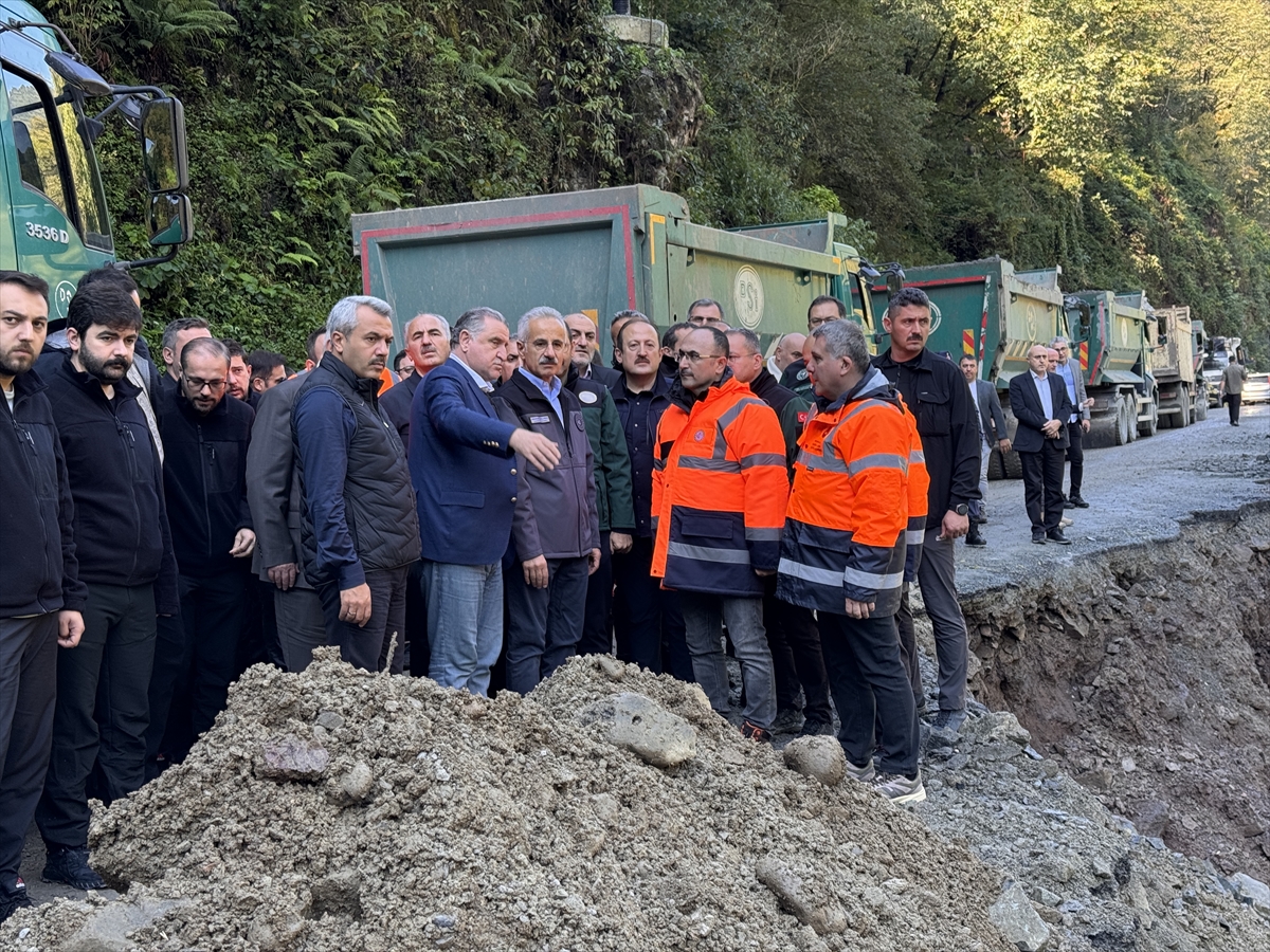 Bakanlardan Ayder Çıkarması: Yol Çalışmalarında Son Durum
