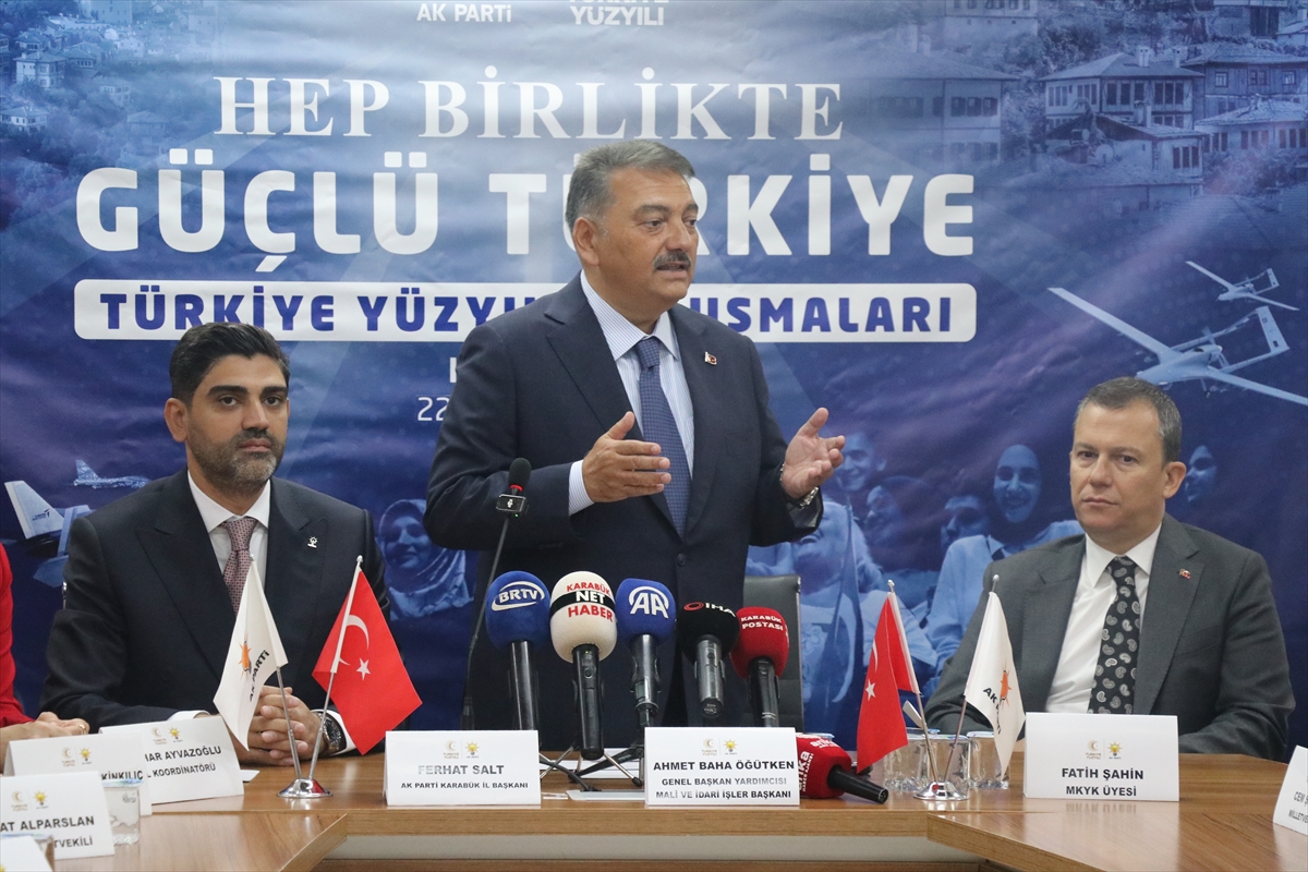 Karabük'te AK Parti'nin Hedefleri: "Tek Haneli Enflasyon ve Terörsüz Türkiye"