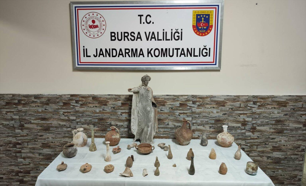 Bursa'da Tarihi Eser Kaçakçılığına Ağır Darbe