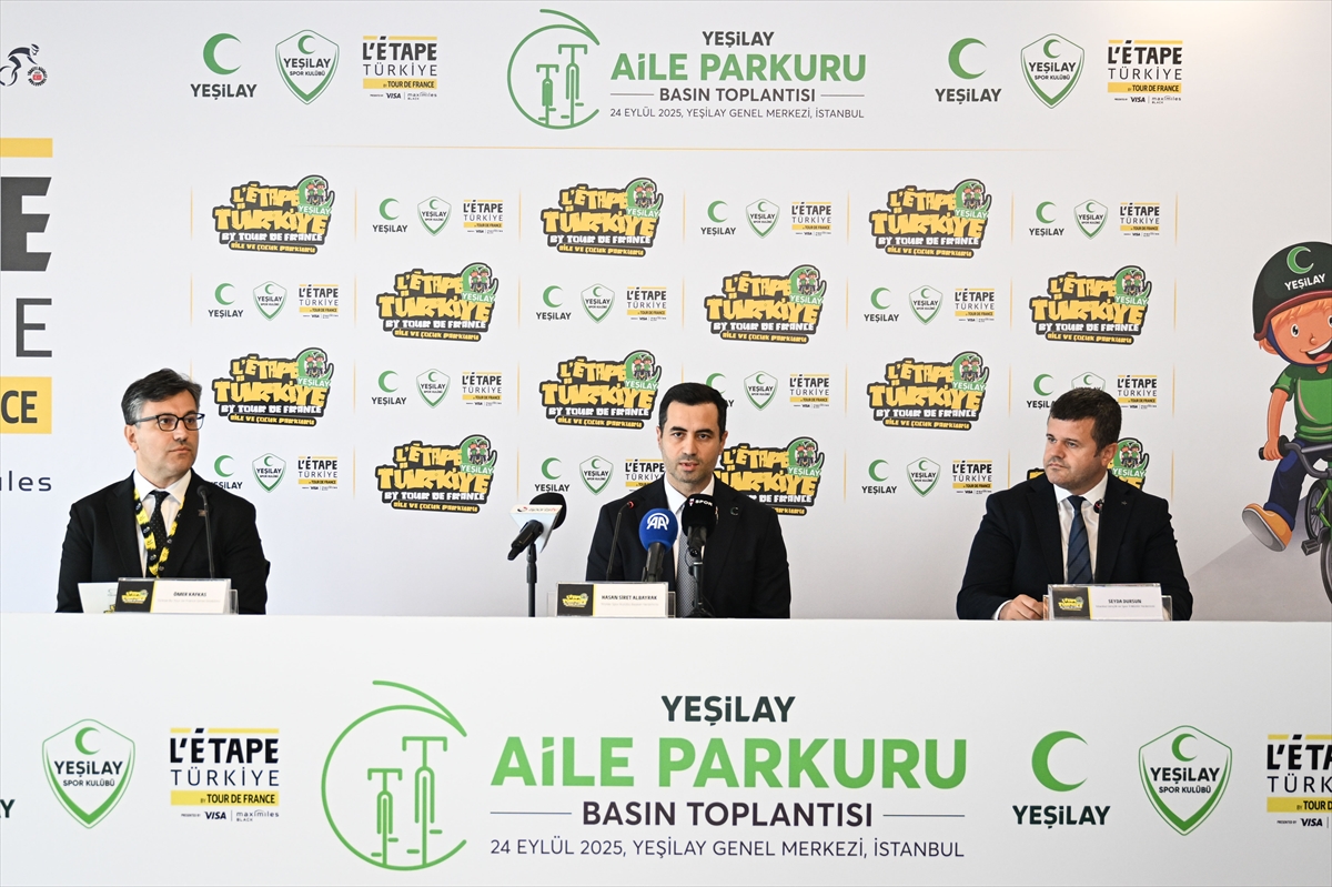 Yeşilay'ın Heyecan Dolu Aile Parkuru Tanıtıldı